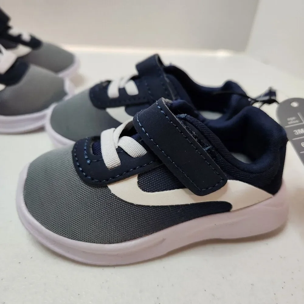 Wonder Nation Baby/Toddler Sneakers – Size 4 & 5, NWT, 2-Pair Bundle